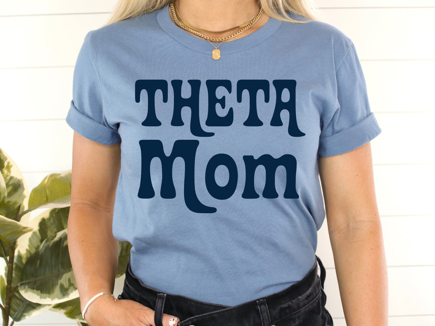 Kappa Alpha Theta Got it from my Mom Sorority T-shirt _ 3086g