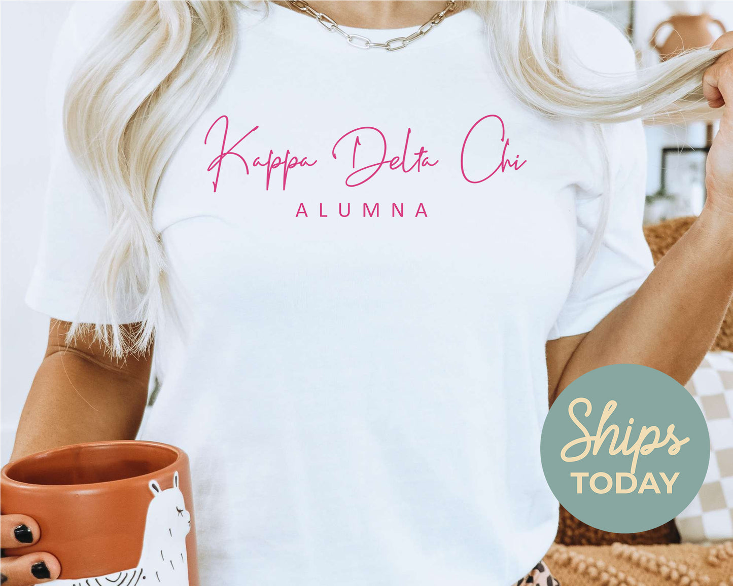 Kappa Delta Chi Vintage Alumna Sorority T-shirt _ 3500g