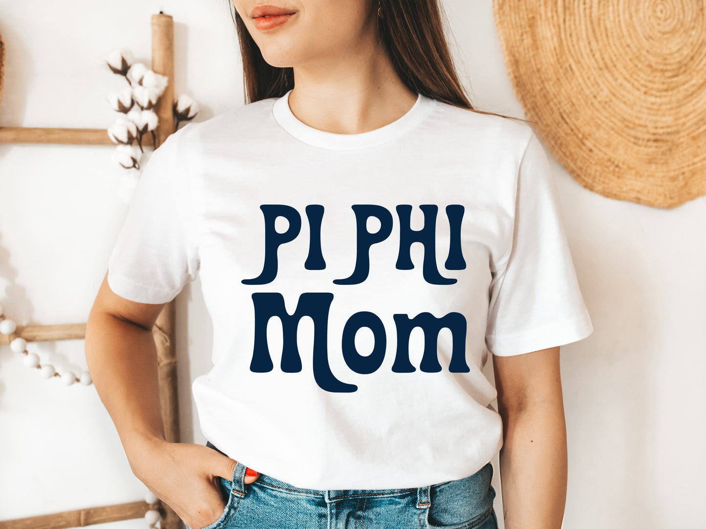 Pi Beta Phi Got it from my Mom Sorority T-shirt _ 3091g