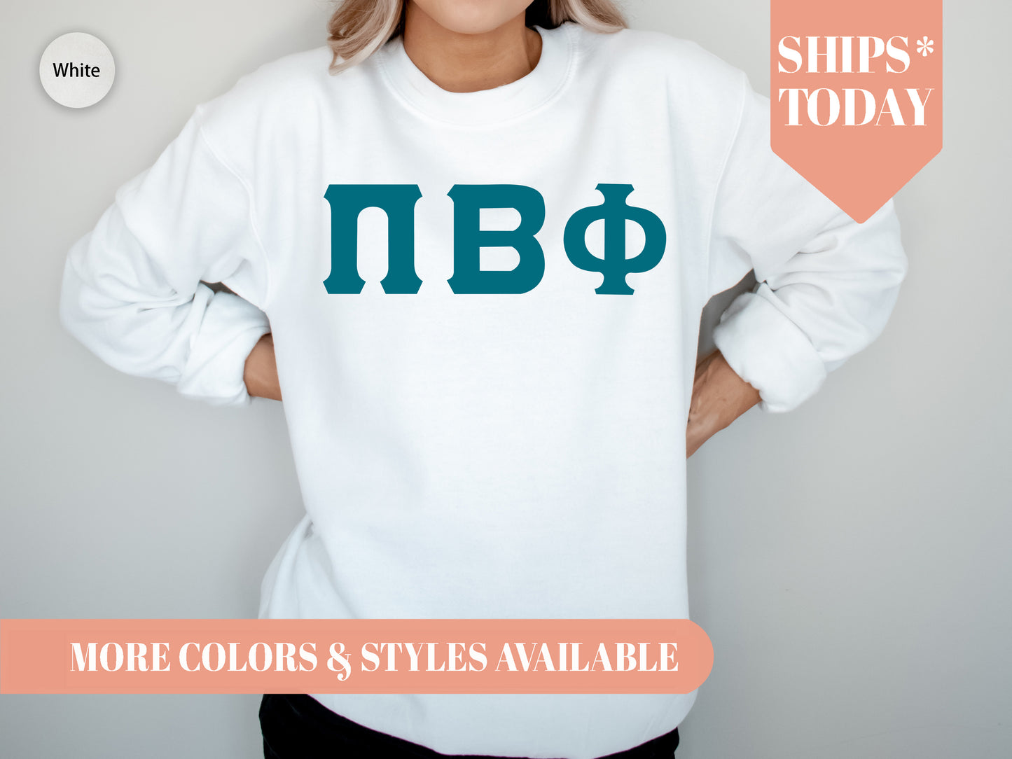 Pi Beta Phi Back to the Basics Sorority Sweatshirt _ 342g