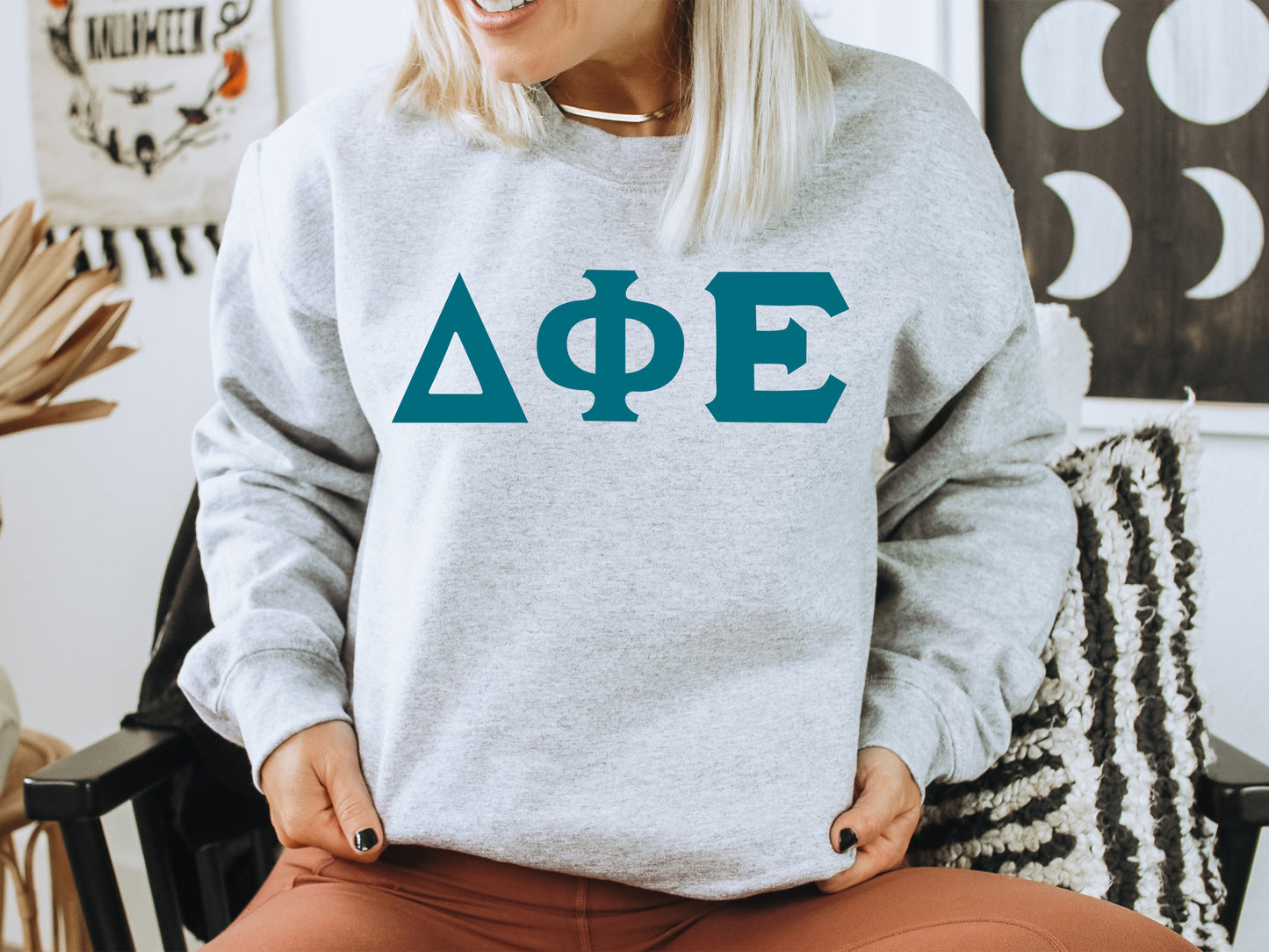 Delta Phi Epsilon Back to the Basics Sorority Sweatshirt _ 634g