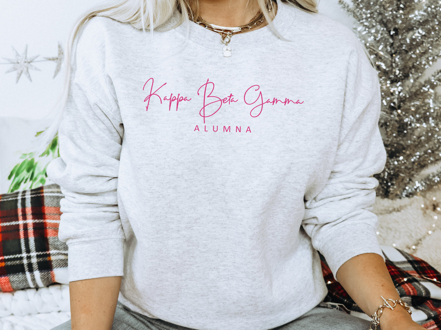 Kappa Beta Gamma Vintage Alumna Sorority Sweatshirt _ 3499g