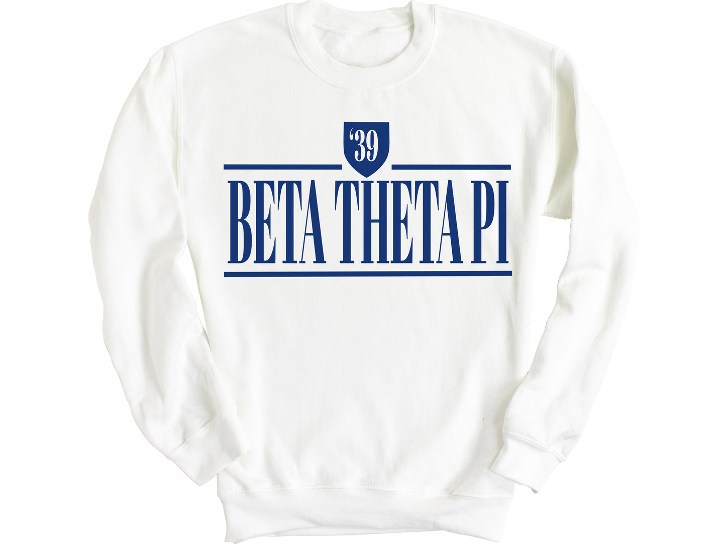 Beta Theta Pi Shield Fraternity Sweatshirt _ 1187g