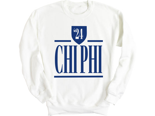 Chi Phi Shield Fraternity Sweatshirt _ 1188g
