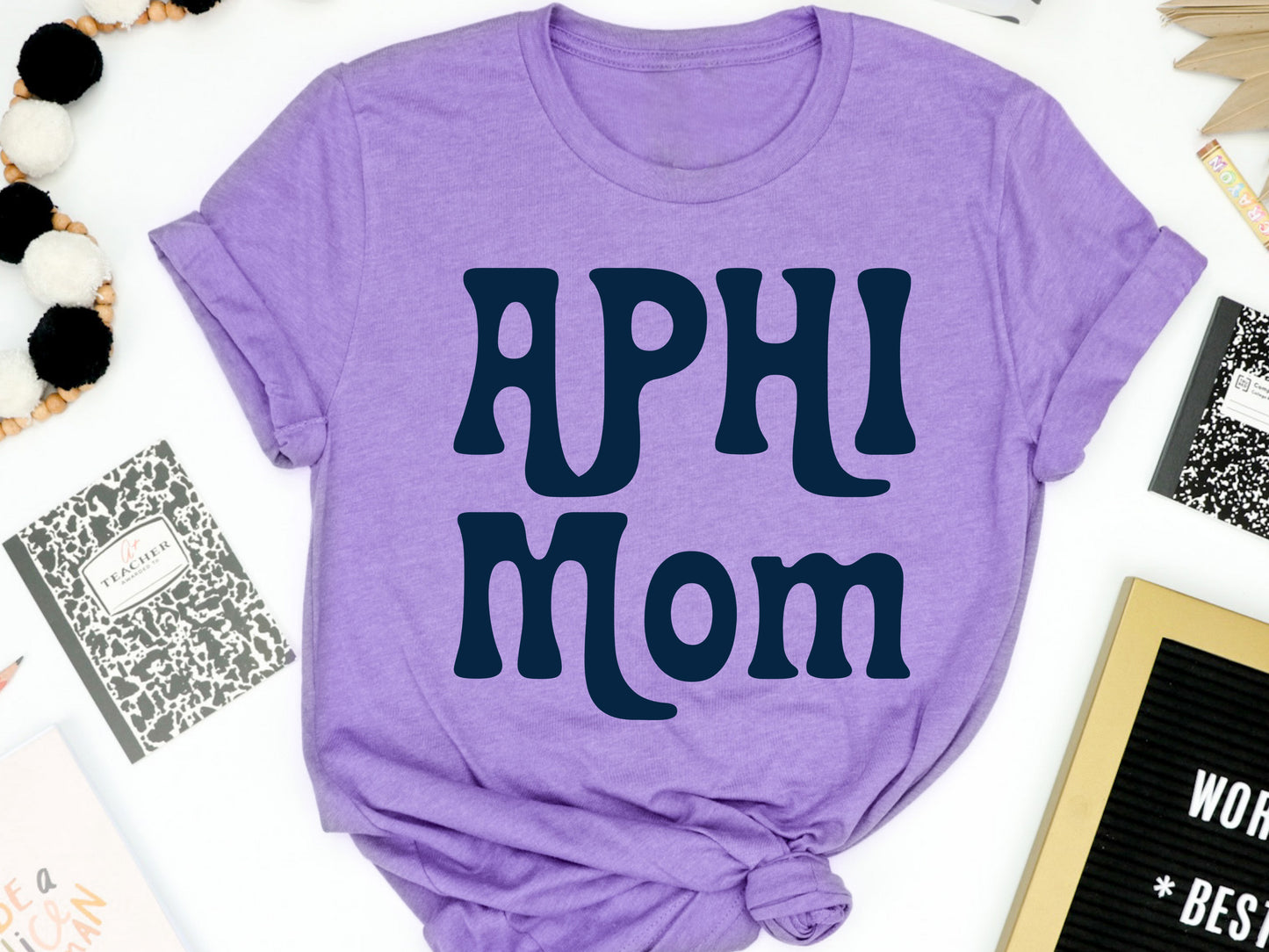 Alpha Phi Got it from my Mom Sorority T-shirt _ 3076g