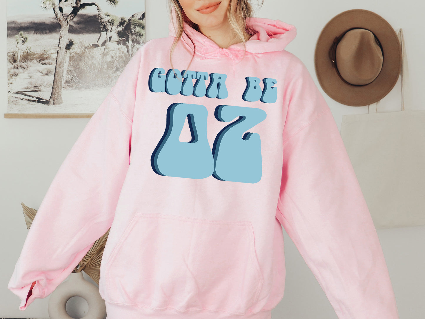 Delta Zeta They've Gotta Be Sorority Hoodie _ 349g