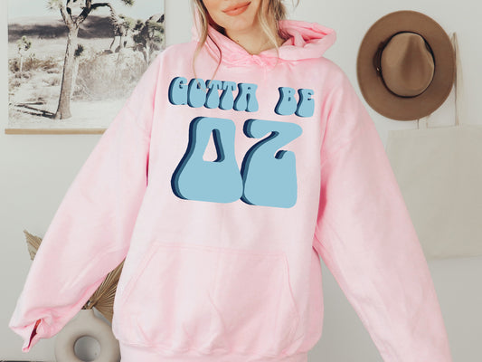 Delta Zeta They've Gotta Be Sorority Hoodie _ 349g
