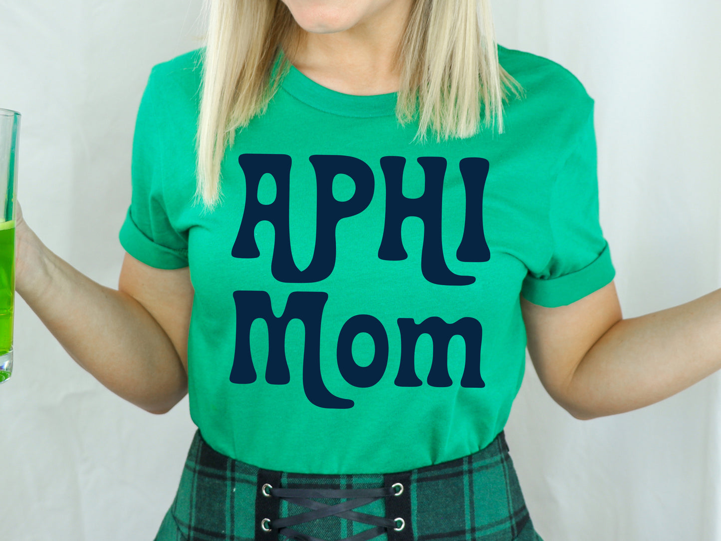 Alpha Phi Got it from my Mom Sorority T-shirt _ 3076g