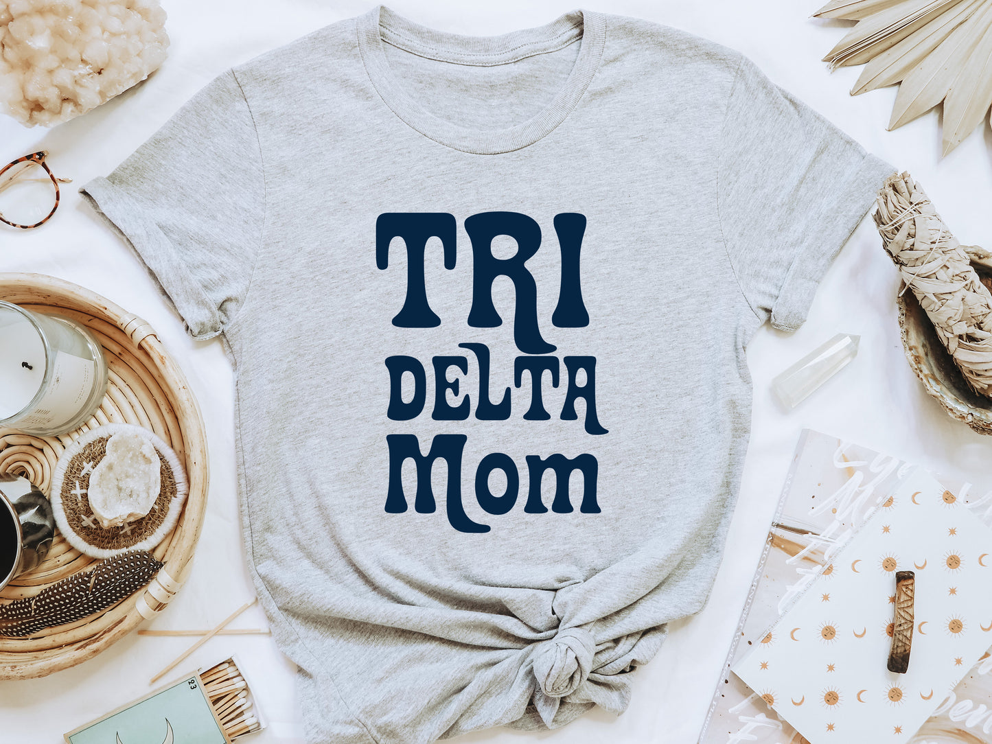 Delta Delta Delta Got it from my Mom Sorority T-shirt _ 3081g