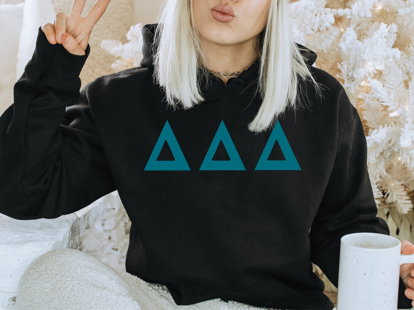 Delta Delta Delta Back to the Basics Sorority Hoodie _ 632g