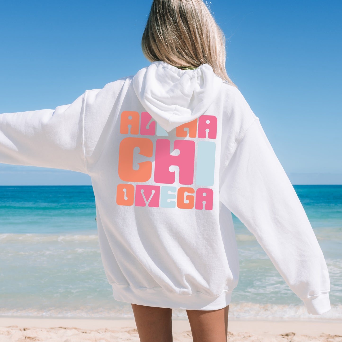 Alpha Chi Omega Vibrant Verve Sorority Hoodie _ 32601g