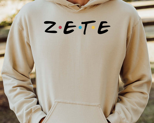 Zeta Psi Greek Friends Fraternity Hoodie _ 30702g