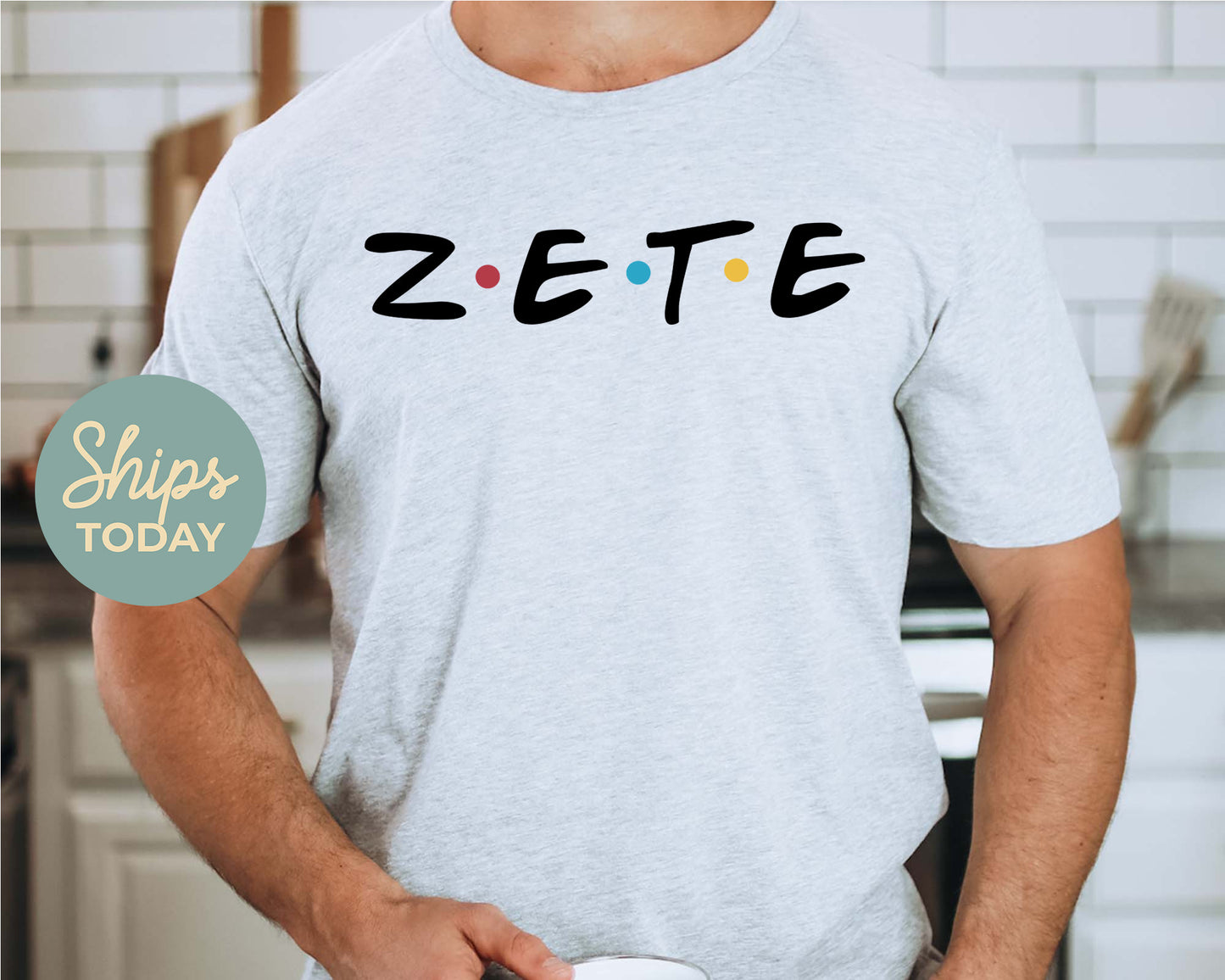 Zeta Psi Greek Friends Fraternity T-shirt _ 30702g