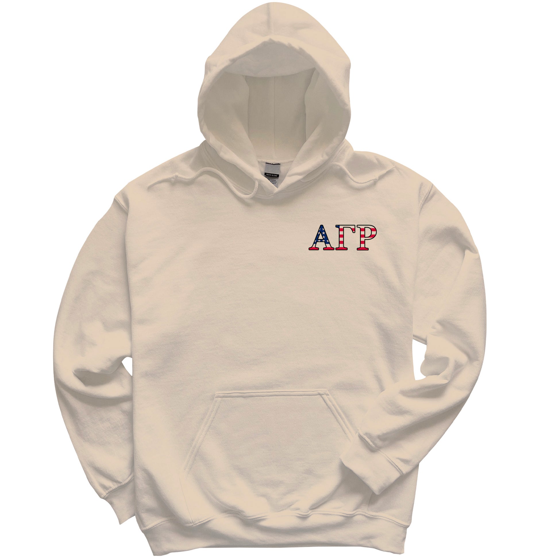 a white hoodie with the letters afp on it