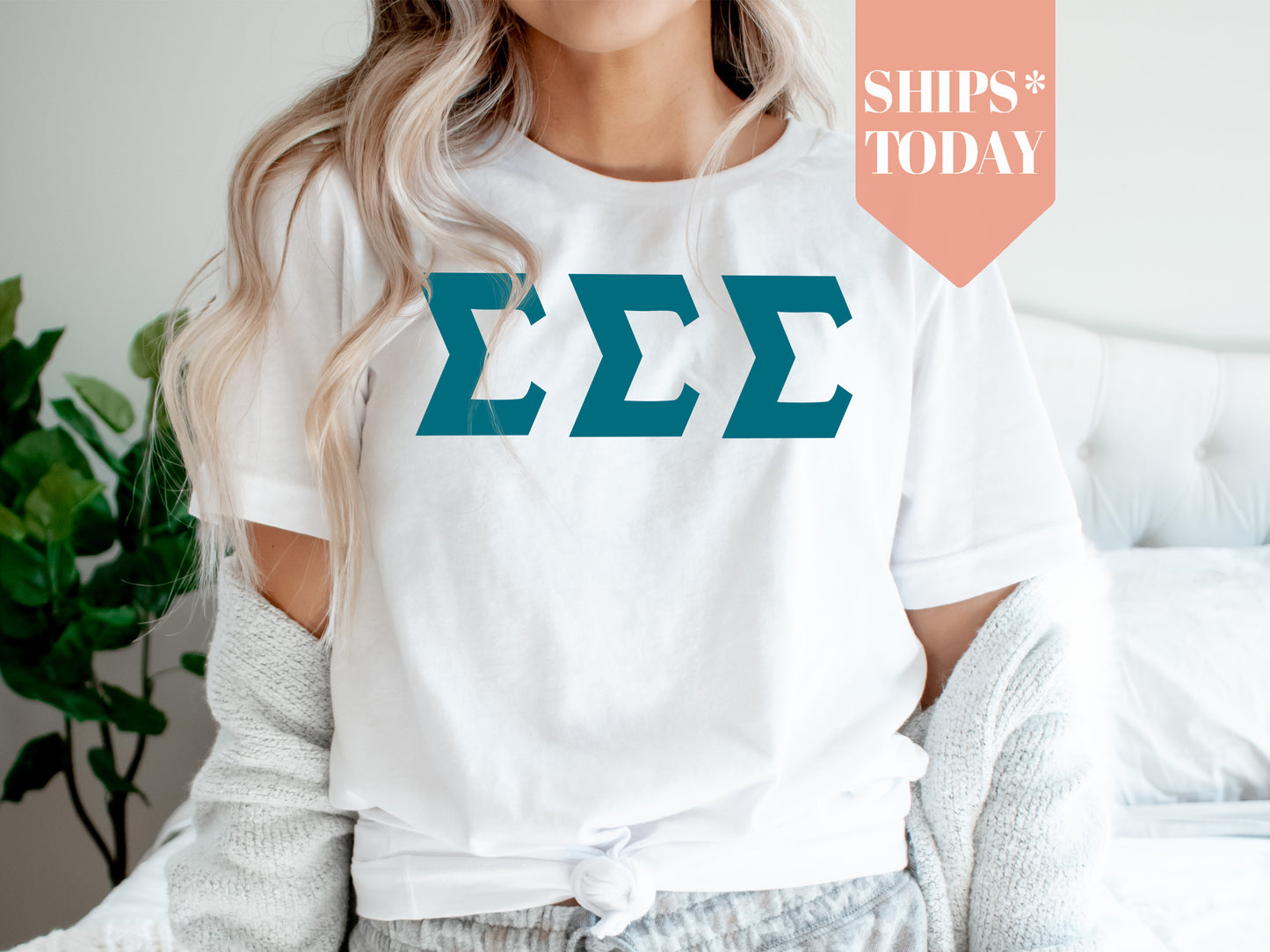 Sigma Sigma Sigma Back to the Basics Sorority T-shirt _ 645g
