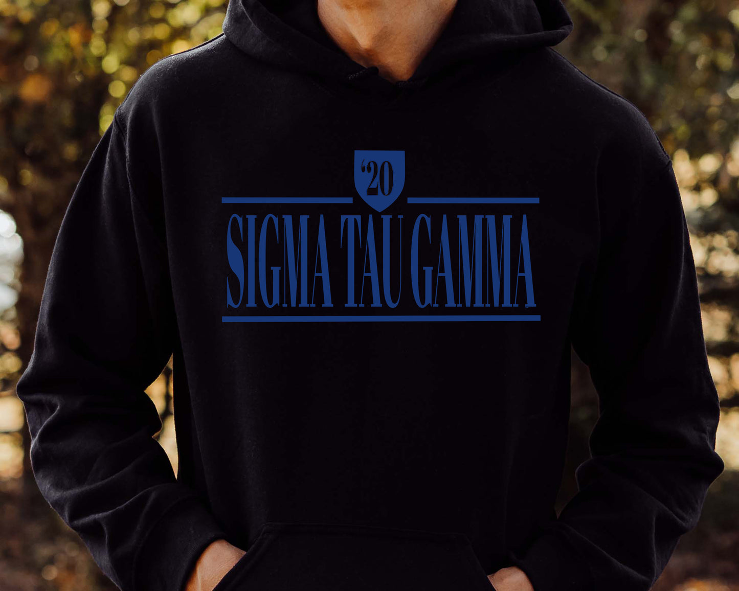 Sigma Tau Gamma Shield Fraternity Hoodie _ 1209g