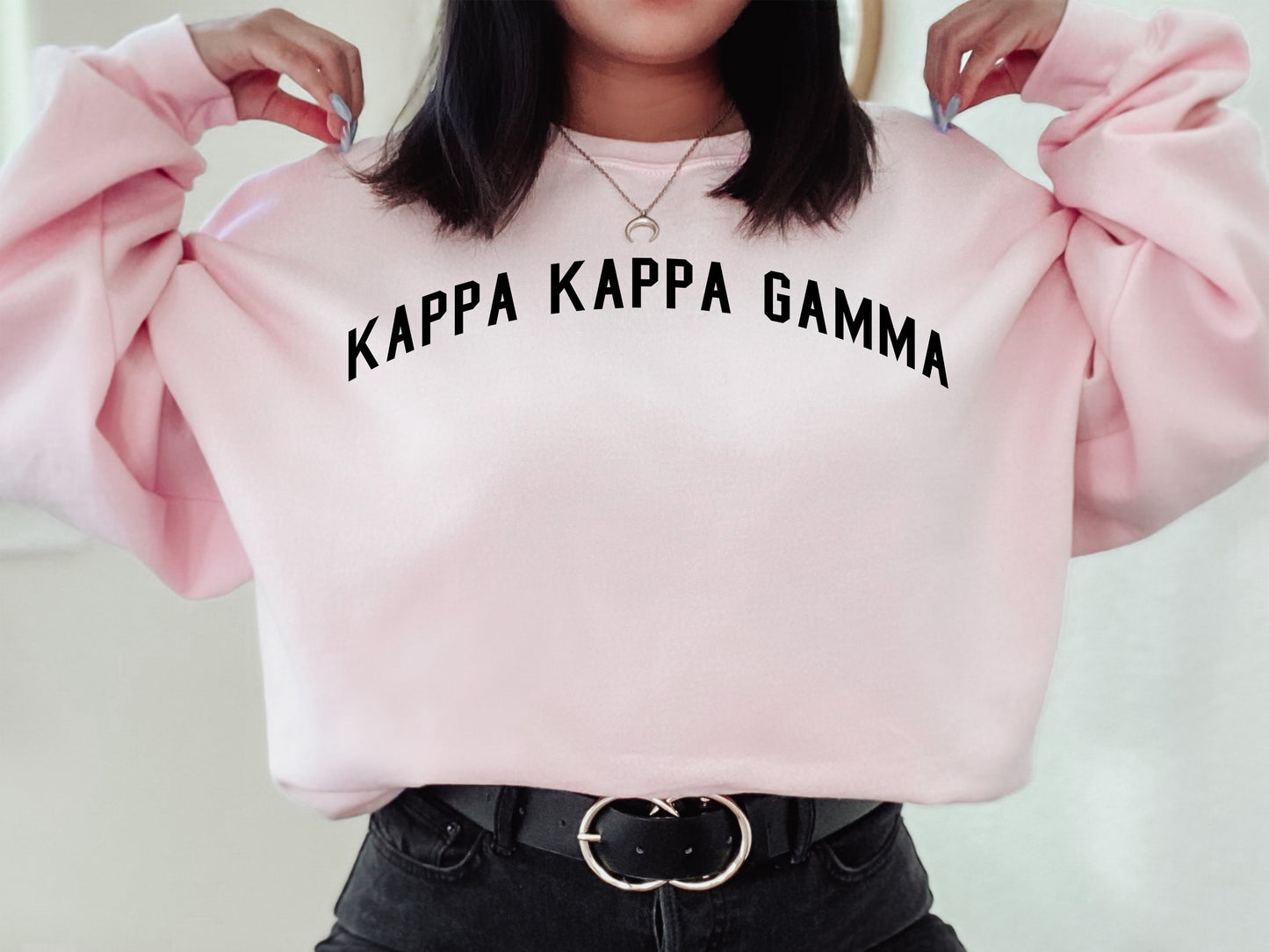 Kappa Kappa Gamma Just Bold Sorority Sweatshirt _ 2386g