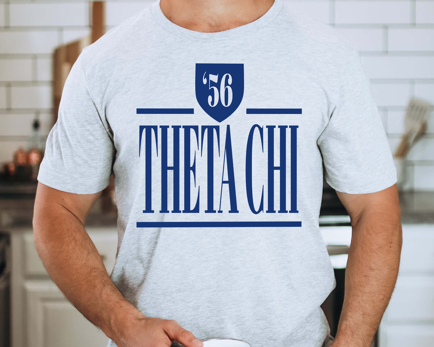 Theta Chi Shield Fraternity T-shirt _ 1211g