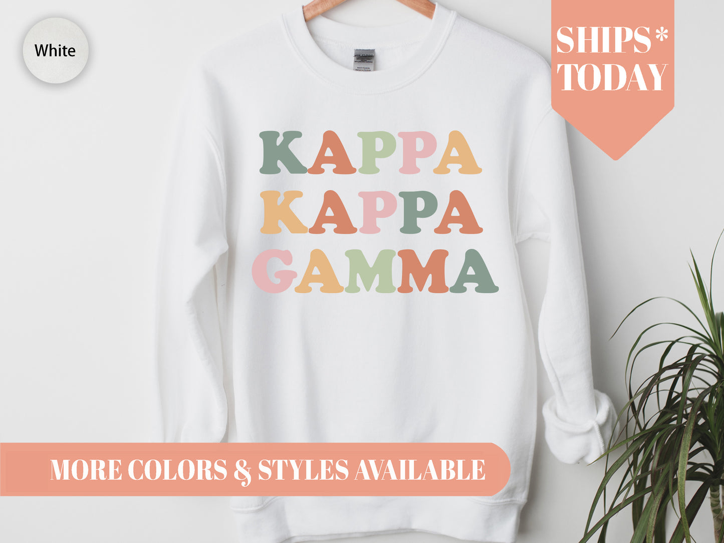 Kappa Kappa Gamma Bright and Proud Sorority Hoodie _ 431g