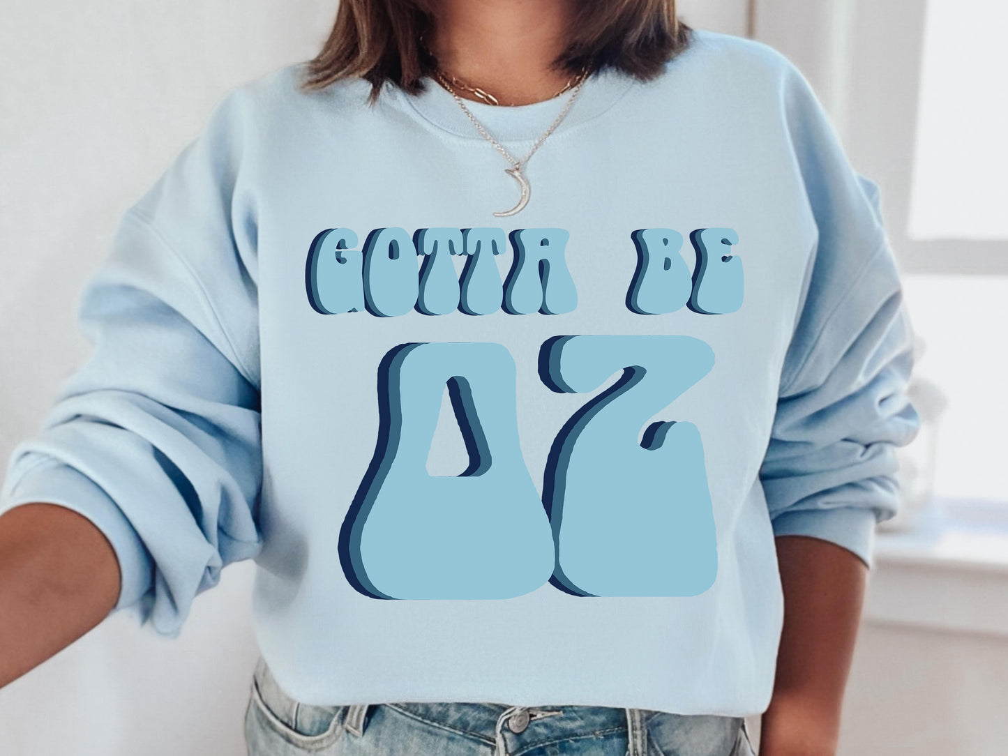 Delta Zeta They've Gotta Be Sorority Sweatshirt _ 349g