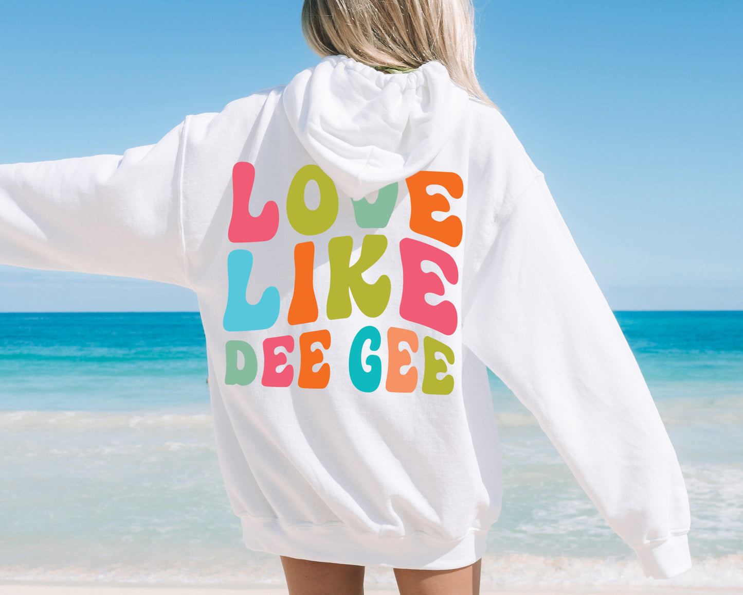 Delta Gamma Blissful and Vibrant Sorority Hoodie _ 33165g