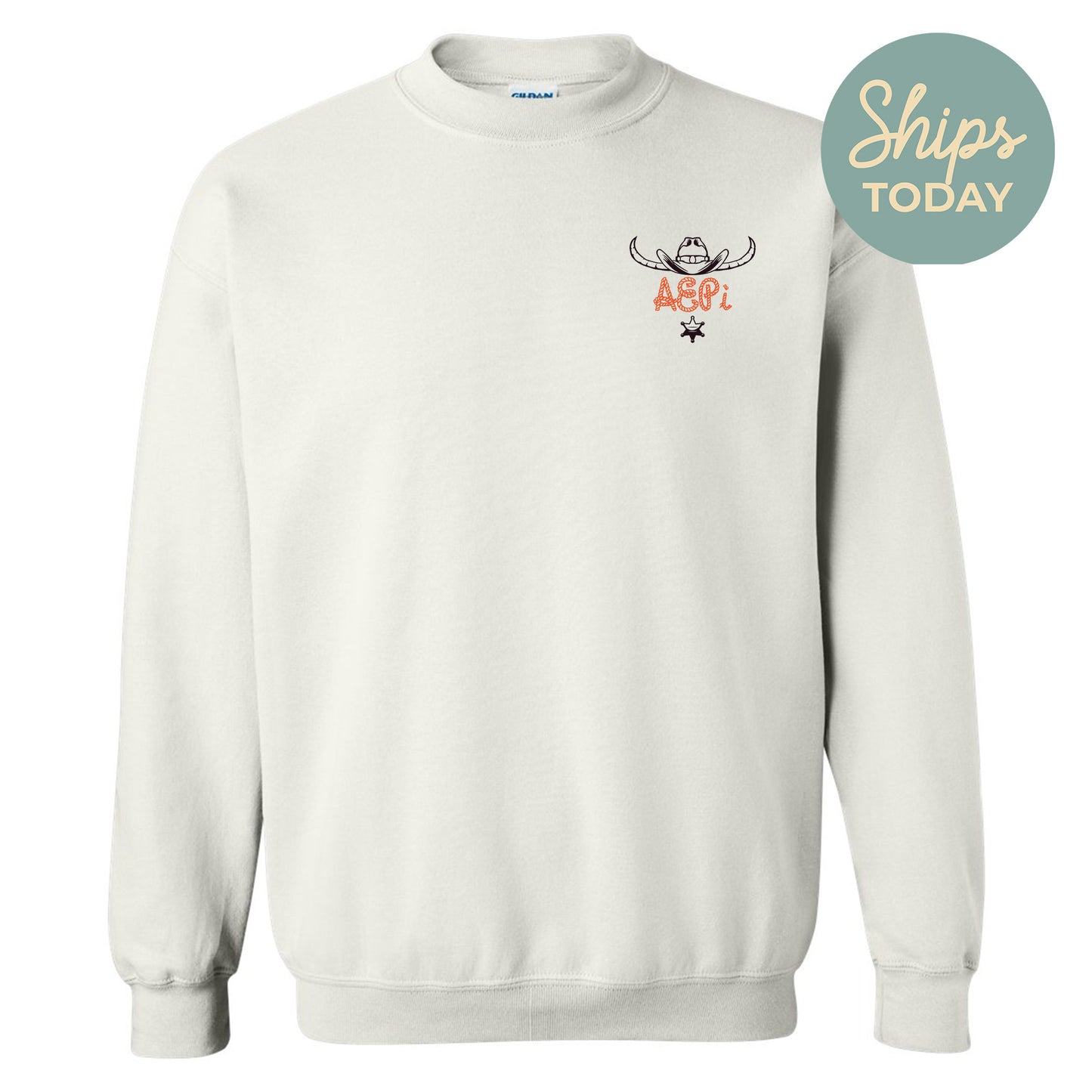 Alpha Epsilon Pi Cowboy Fraternity Sweatshirt _ 31180g