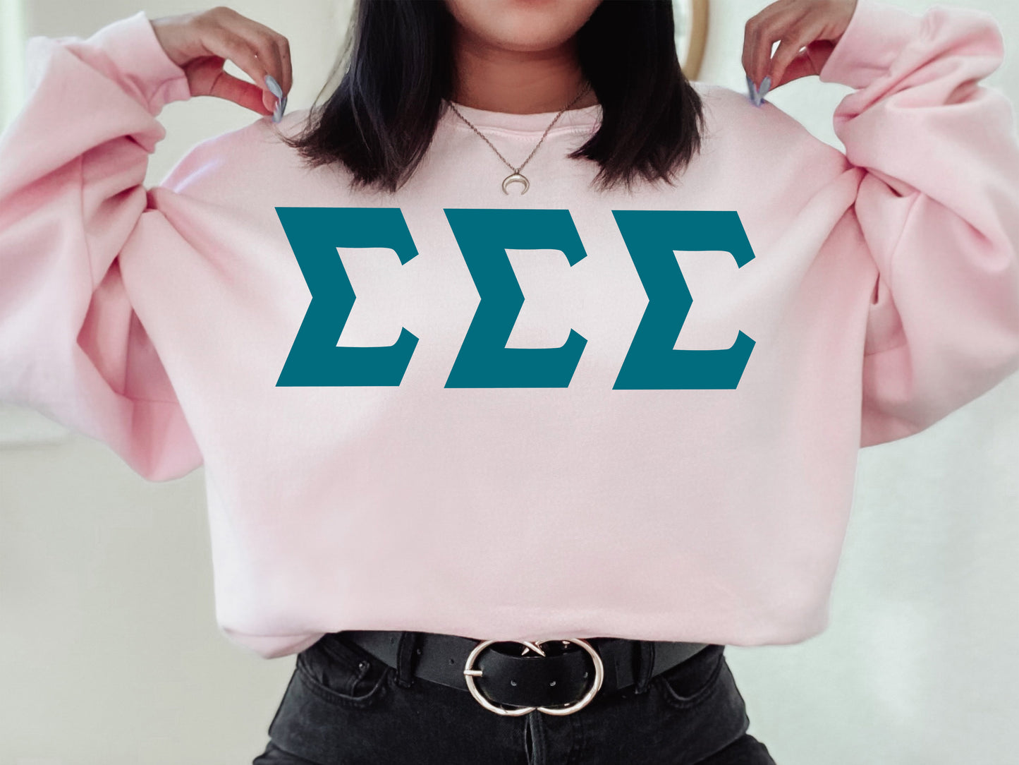 Sigma Sigma Sigma Back to the Basics Sorority Sweatshirt _ 645g