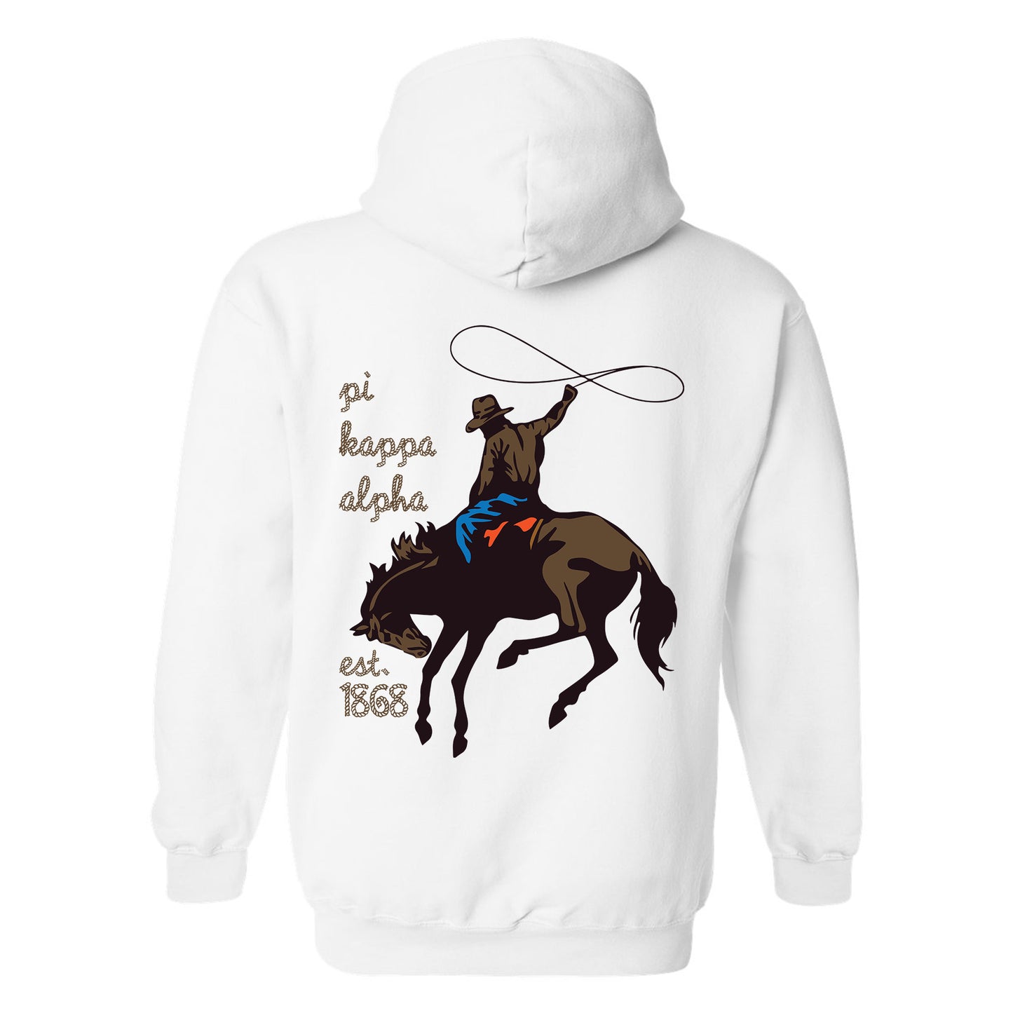 Pi Kappa Alpha Cowboy Fraternity Hoodie _ 31198g