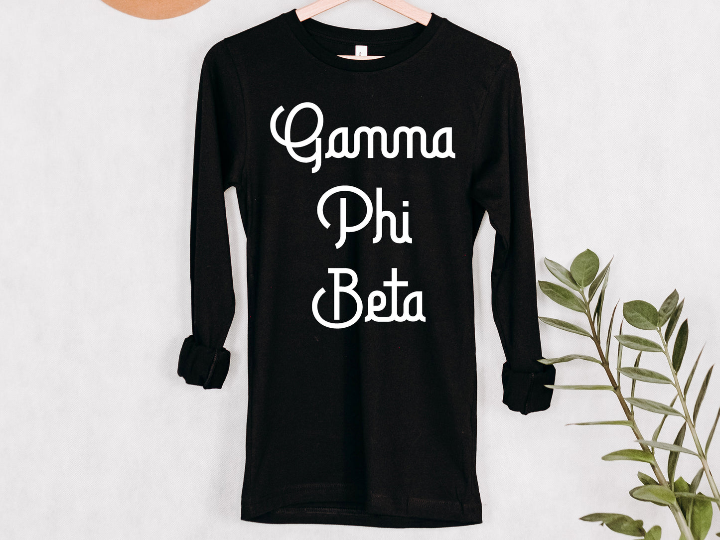 Gamma Phi Beta All About That Pop Sorority Long Sleeve T-shirt _ 2695g