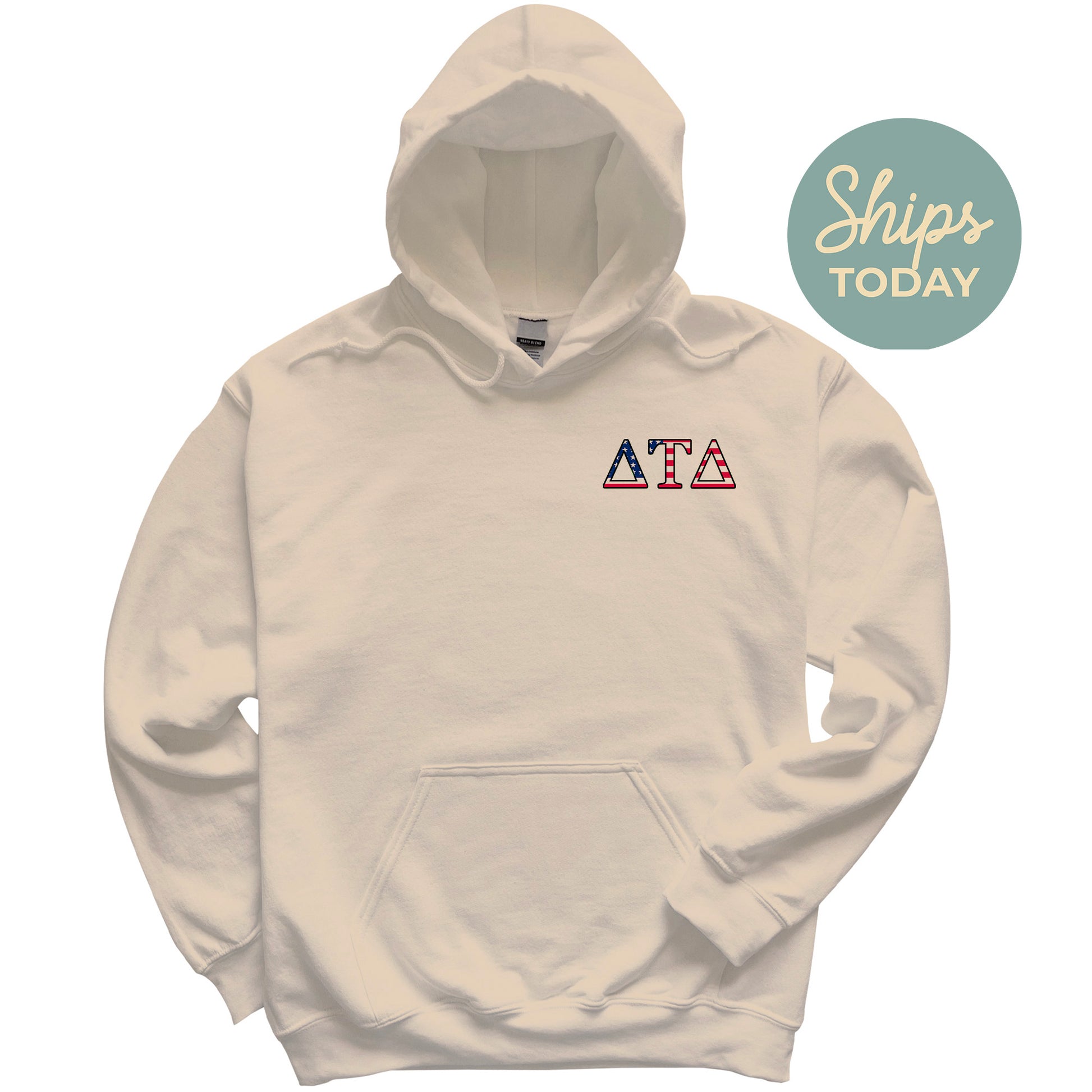 a white hoodie with the words atta on it