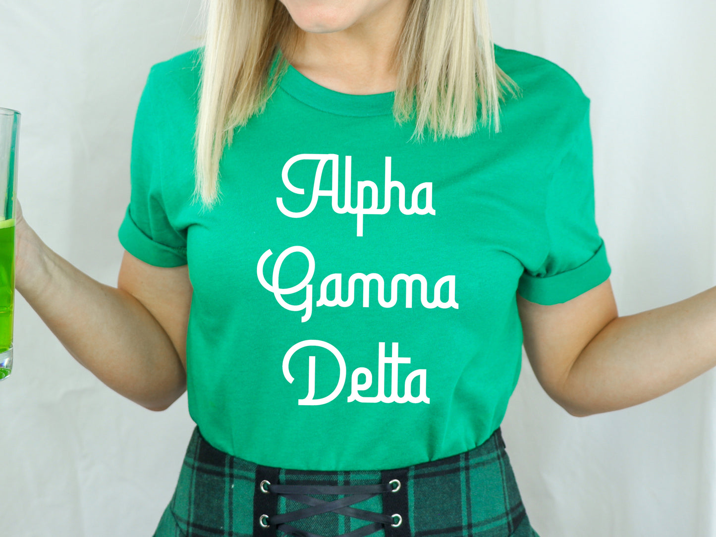 Alpha Gamma Delta All About That Pop Sorority T-shirt _ 2684g
