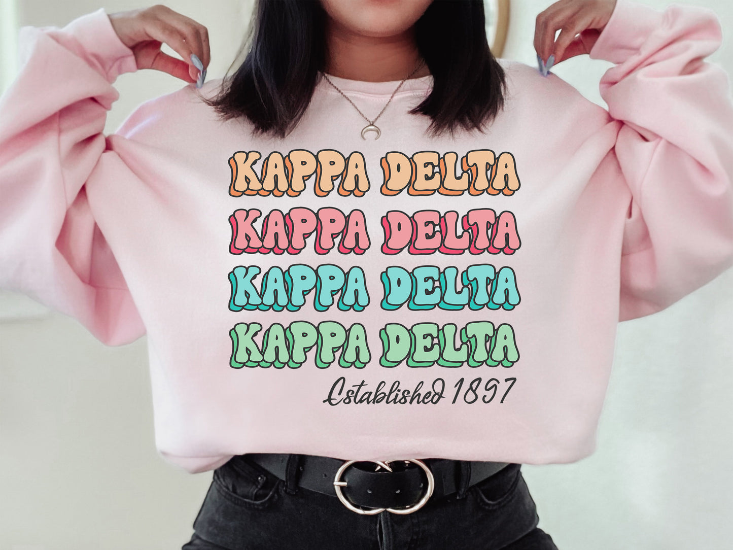 Kappa Delta Lucy Sorority Sweatshirt _ 274g