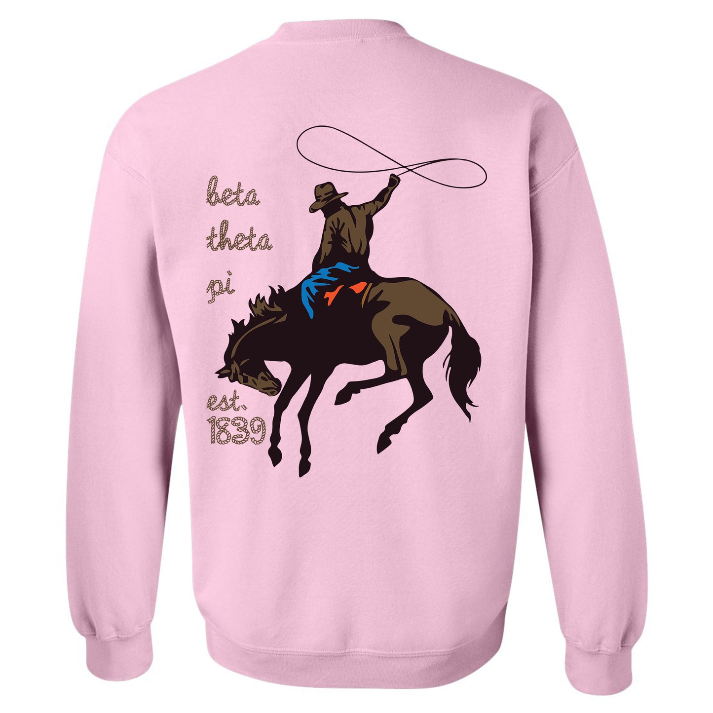 Beta Theta Pi Cowboy Fraternity Sweatshirt _ 31184g