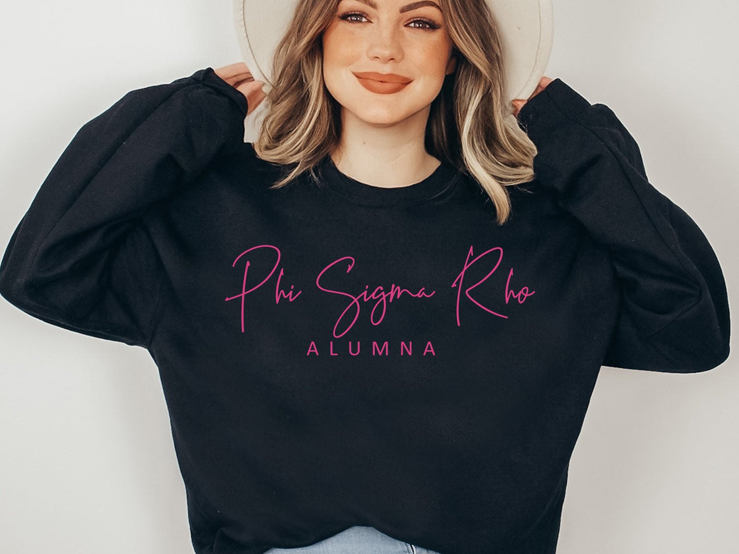 Phi Sigma Rho Vintage Alumna Sorority Sweatshirt _ 3505g