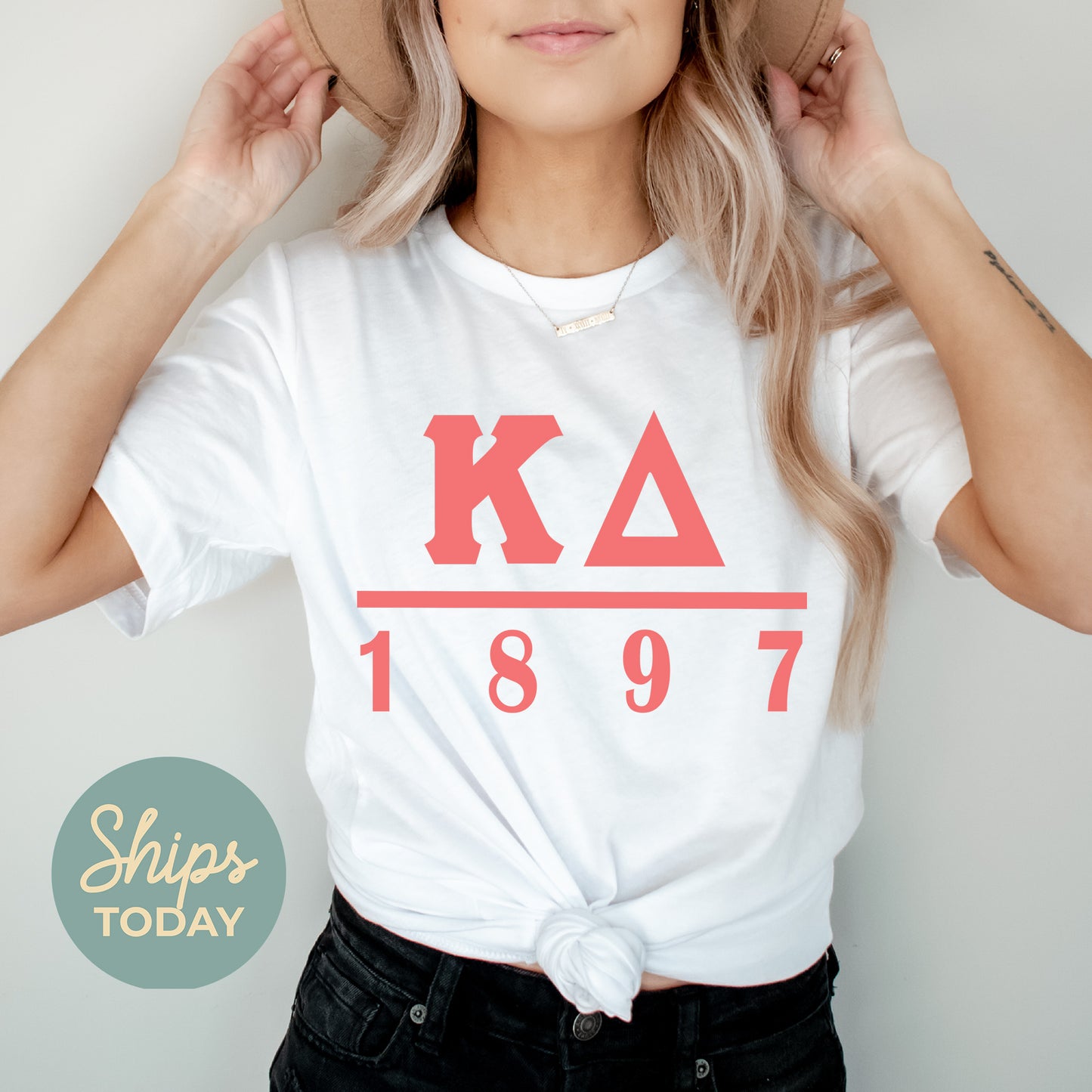 Kappa Delta Monochromatic Sorority T-shirt _ 30859g