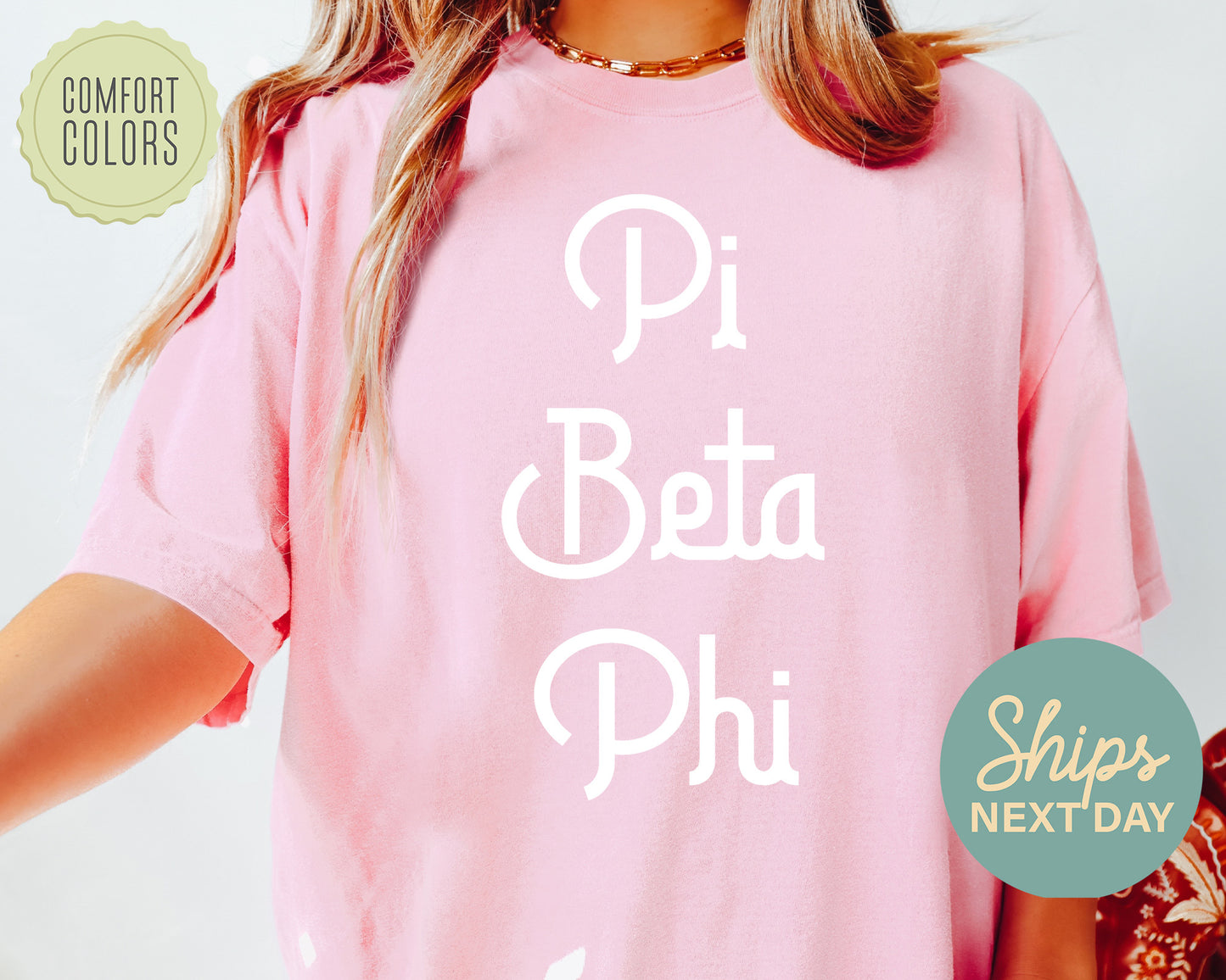Pi Beta Phi All About That Pop Comfort Colors Sorority T-shirt _ 2701g