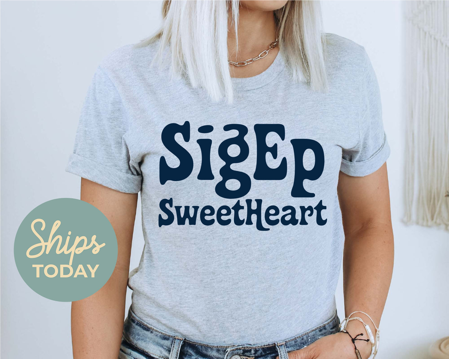 Sigma Phi Epsilon Trendy Sweetheart Fraternity T-shirt _ 2013g