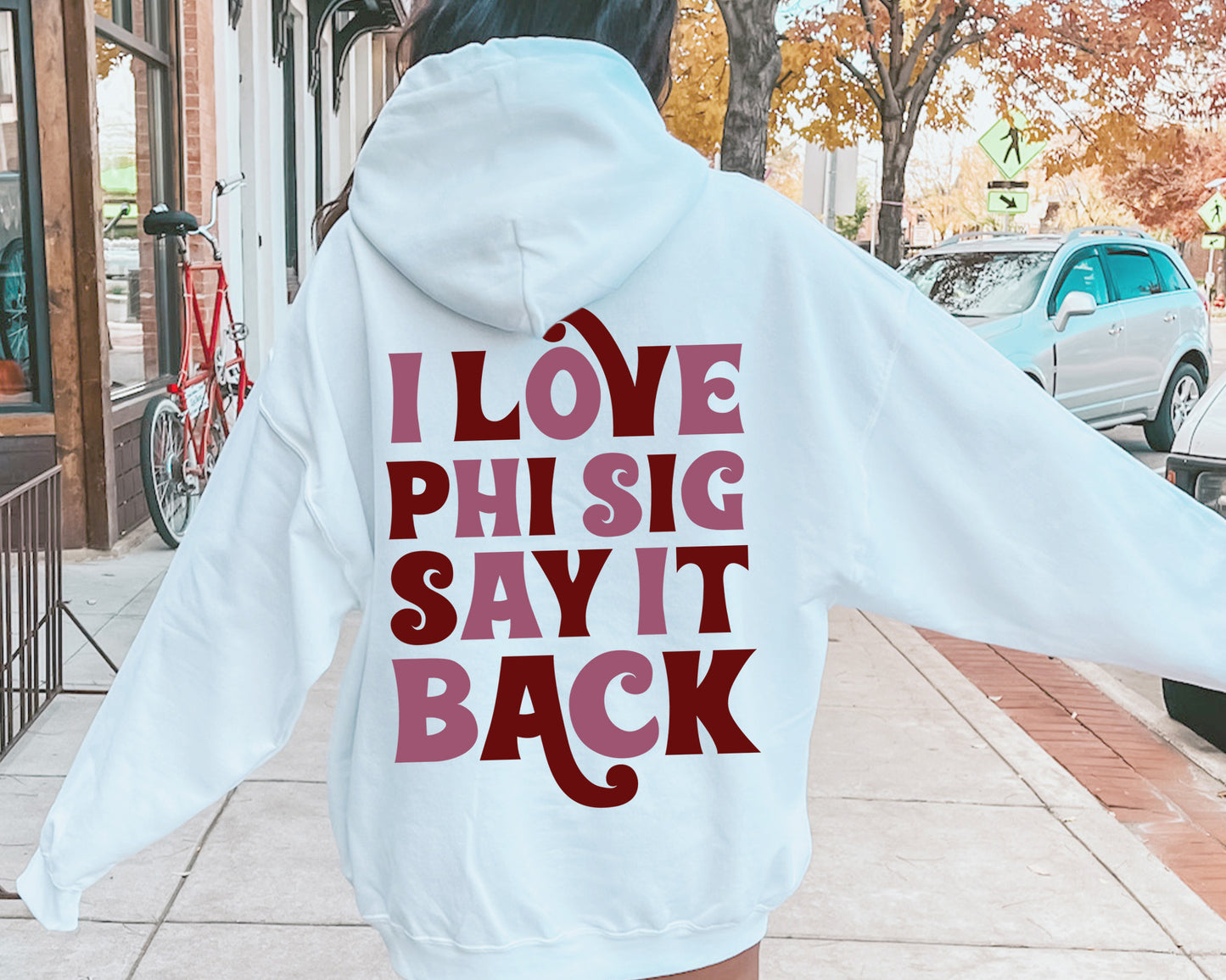 Phi Sigma Sigma Say it Back Sorority Hoodie _ 33391g