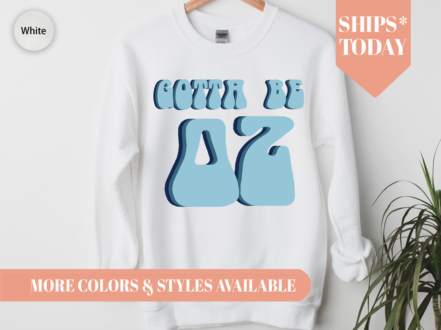Delta Zeta They've Gotta Be Sorority Sweatshirt _ 349g