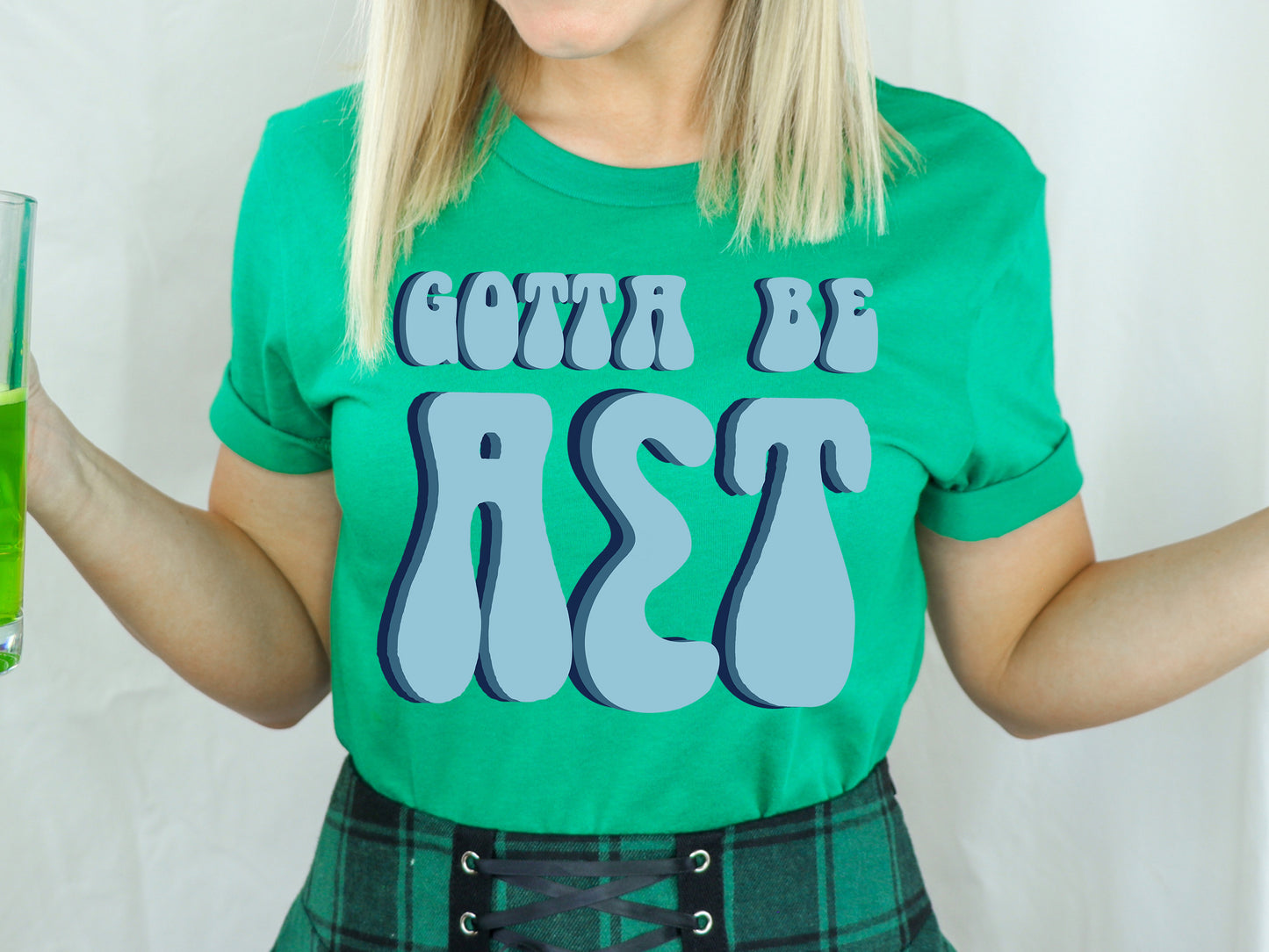 Alpha Sigma Tau They've Gotta Be Sorority T-shirt _ 343g