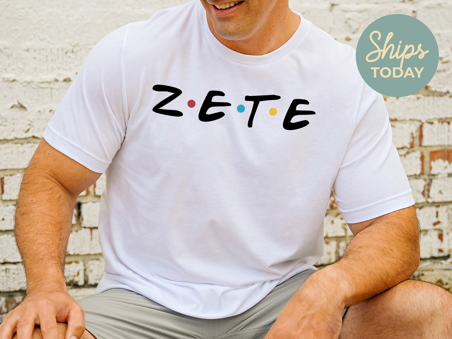 Zeta Psi Greek Friends Fraternity T-shirt _ 30702g