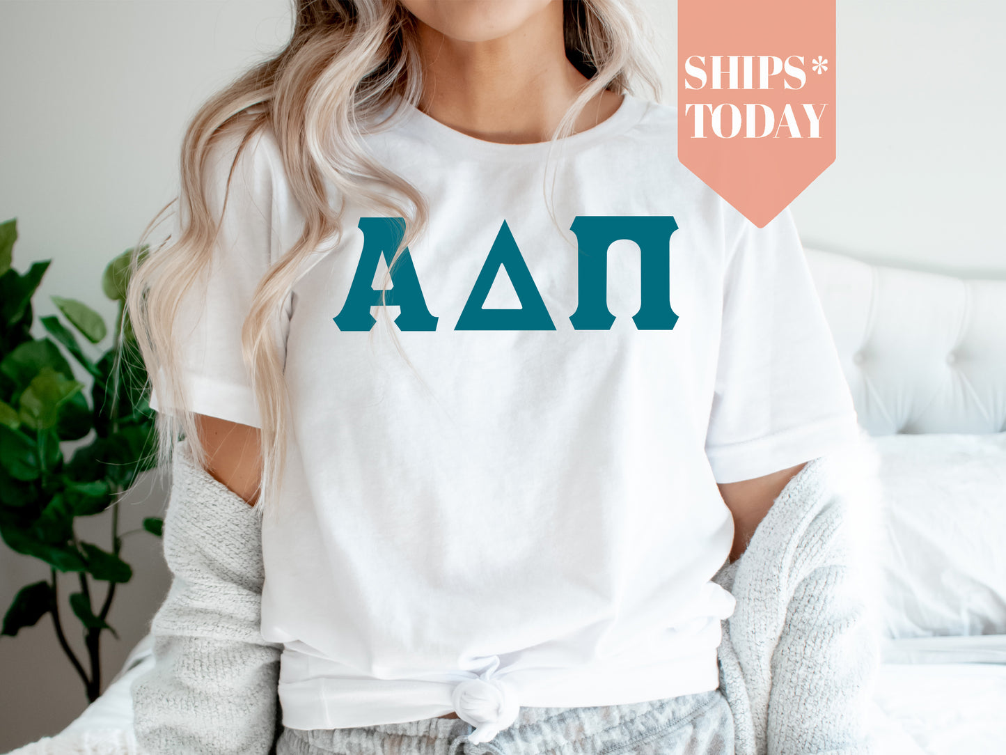 Alpha Delta Pi Back to the Basics Sorority T-shirt _ 623g