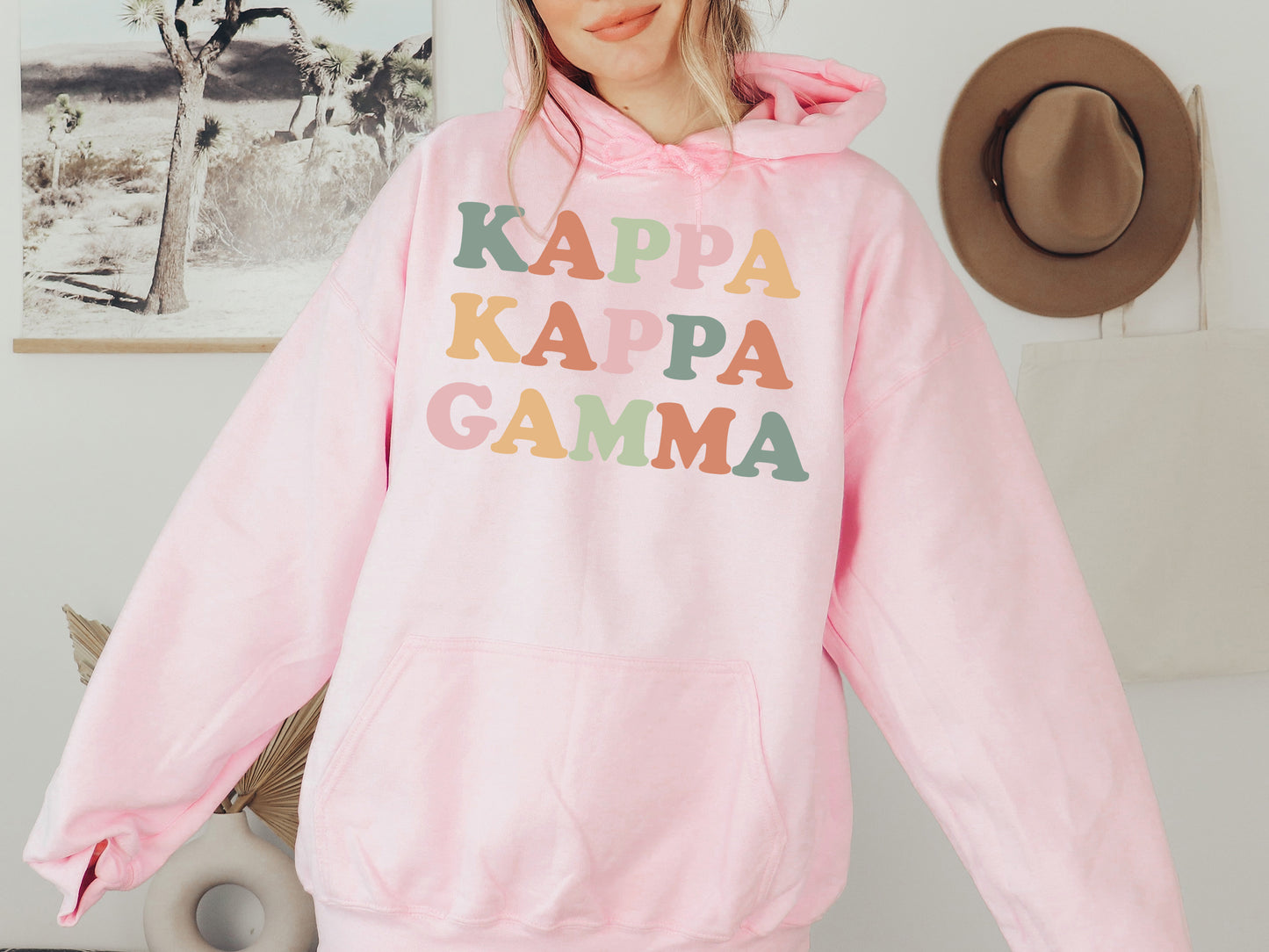 Kappa Kappa Gamma Bright and Proud Sorority Hoodie _ 431g
