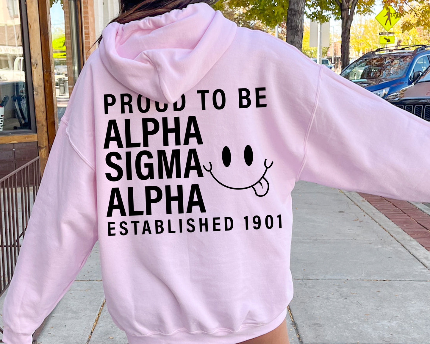 Alpha Sigma Alpha Proud to Be Sorority Hoodie _ 33134g