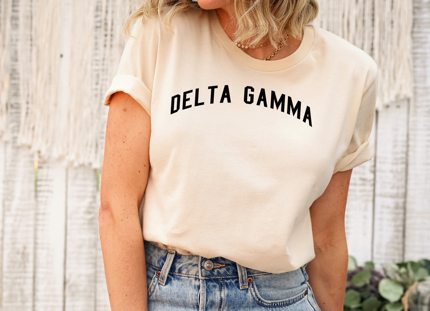 Delta Gamma Just Bold Sorority T-shirt _ 2380g