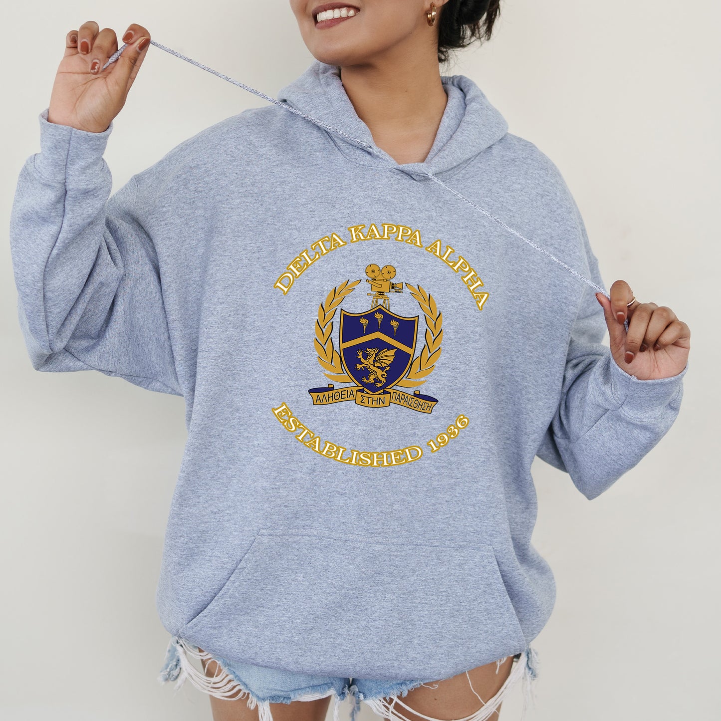 Delta Kappa Alpha Iconic Insignia COED Hoodie _ 35667g