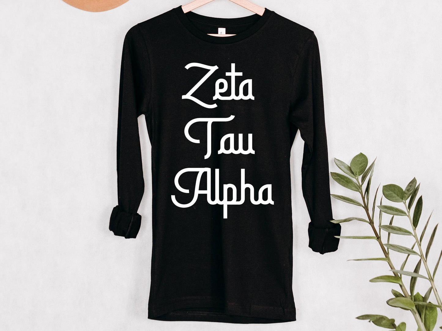 Zeta Tau Alpha All About That Pop Sorority Long Sleeve T-shirt _ 2706g
