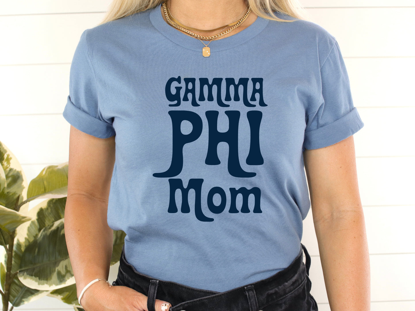 Gamma Phi Beta Got it from my Mom Sorority T-shirt _ 3085g