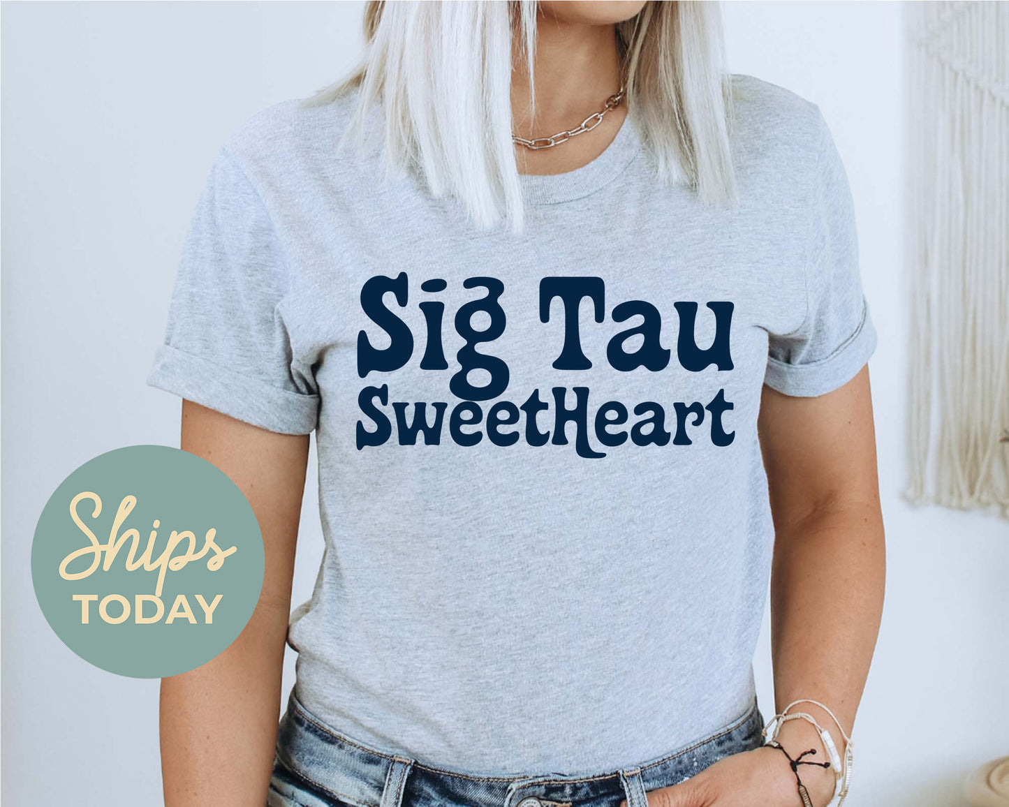 Sigma Tau Gamma Trendy Sweetheart Fraternity T-shirt _ 2015g