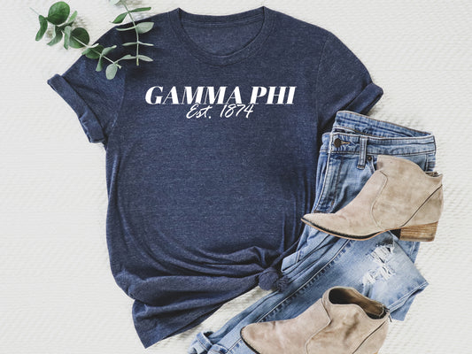 Gamma Phi Beta Mom Sorority T-shirt _ 30831g